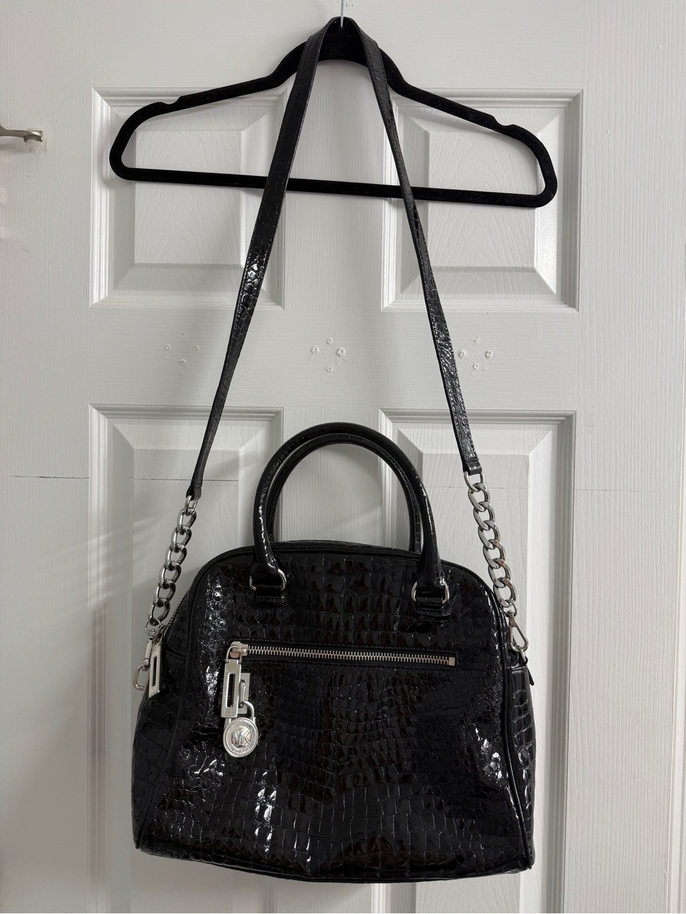 Michael Kors 2011 Crocodile Embossed Bag